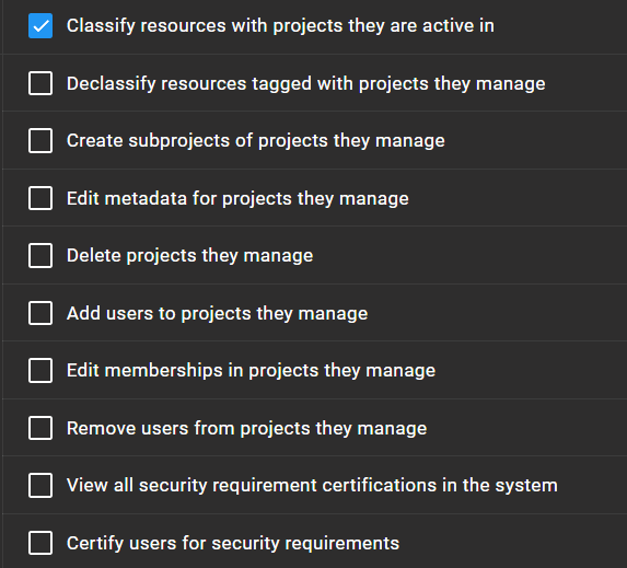 tiCrypt permissions frame 8