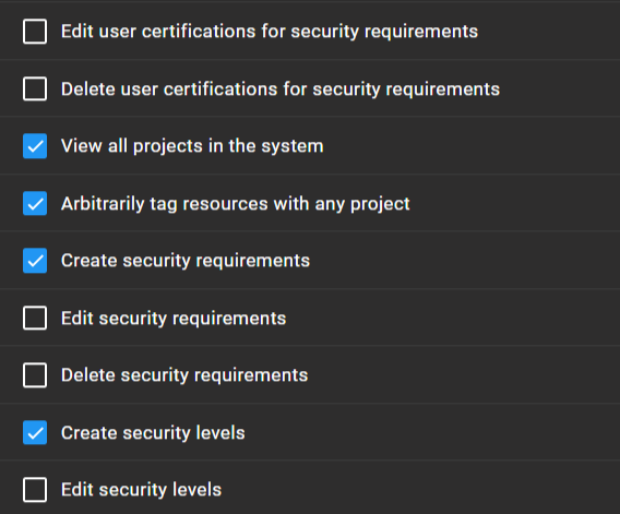 tiCrypt permissions frame 9